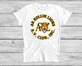 AR Rollin Lions circle t-shirt- gold outline