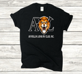 ARL Logo t-shirts-White outline