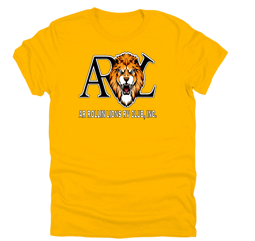 ARL Logo t-shirts-White outline