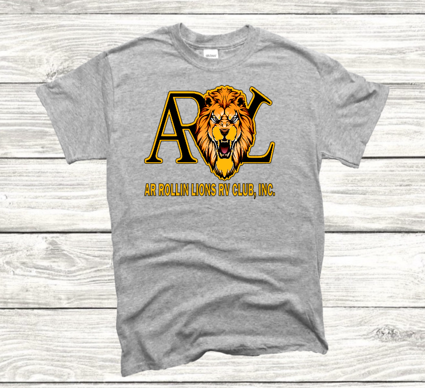 ARL Logo t-shirts-Gold outline