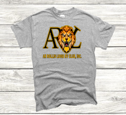 ARL Logo t-shirts-Gold outline