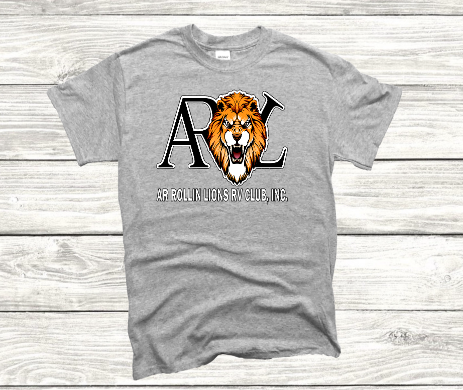ARL Logo t-shirts-White outline