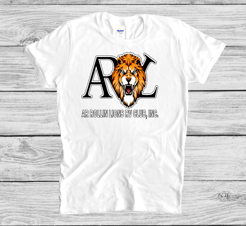ARL Logo t-shirts-White outline