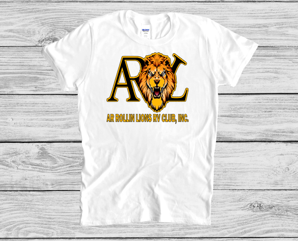 ARL Logo t-shirts-Gold outline