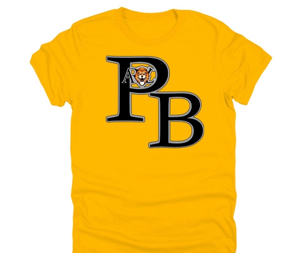 PB-ARL logo t-shirts-Gray Outline