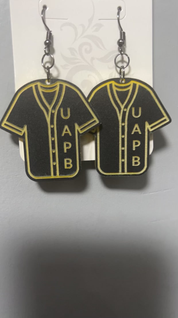 UAPB jersey earrings